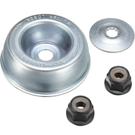 LABLANC Set di 4 lame in metallo di alta qualità per decespugliatore STIHL.