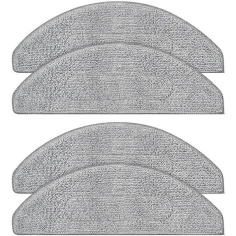 Set di 4 panni per mocio riutilizzabili compatibili con iRobot Roomba Combo i5/i5+/j5/j5+, panno in microfibra lavabile e kit di accessori per la pulizia.