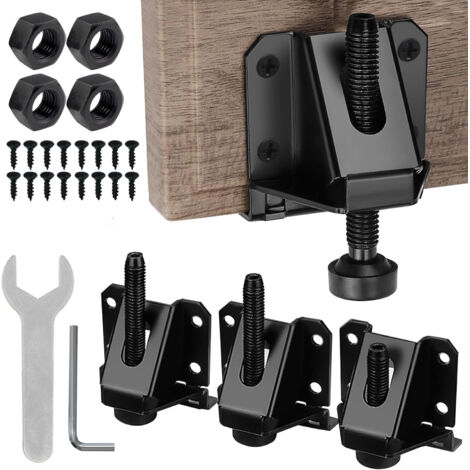 Set di 4 piedini di livellamento per mobili, piedini di livellamento per mobili resistenti con viti per armadi, quadri, scaffali