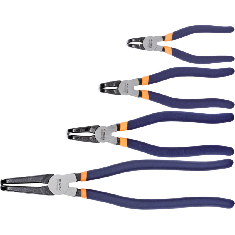 Set di 4 pinze di precisione per anelli di