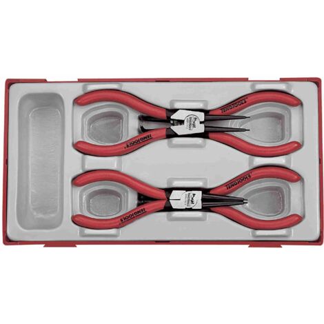 Set di 4 pinze per interni. e anelli elastici Teng Tools TT474-5 esterni
