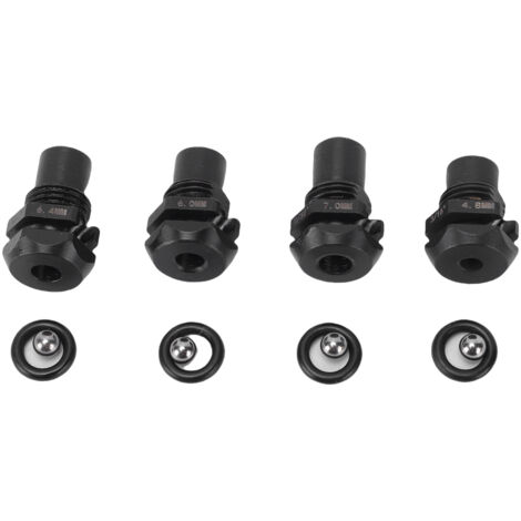 Set di 4 punte per rivettatura (con punta di ritenzione) - Misure da 3/16" a 9/32", per rivettatrice Milwaukee M18