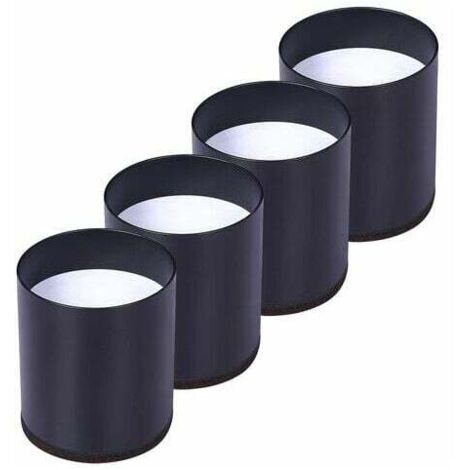 KZQ Set di 4 rialzi per gambe del letto in acciaio al carbonio (5 cm), carico 4500 kg, per tavolo, sedia, divano, salvaspazio