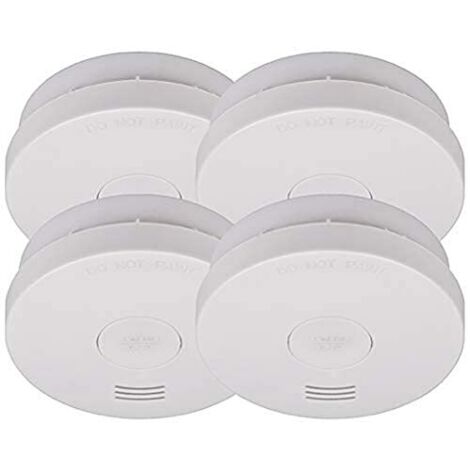 Set di 4 Rilevatori di Fumo Brennenstuhl