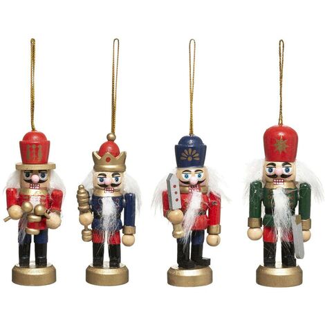 Set di 4 schiaccianoci H.8,5cm - Atmosphera créateur d'intérieur