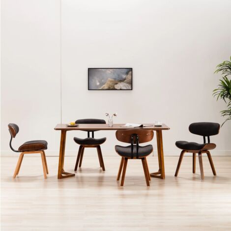 Set 4 sedie moderne in ecopelle bianche, grigie o tortora - Dora