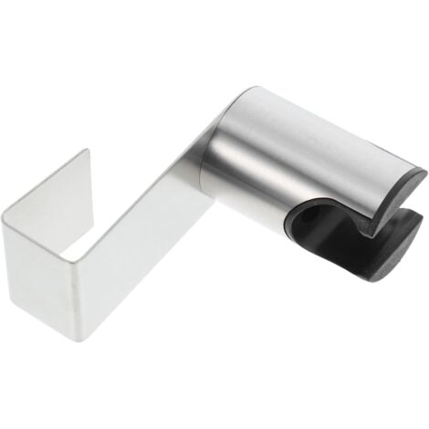 Set di 4 supporti per soffione doccia da parete in acciaio inossidabile e supporto per soffione doccia pratici ed eleganti per il bagno