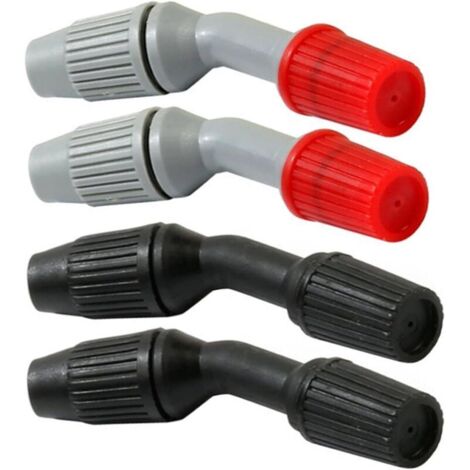 Set di 4 ugelli a spruzzo, accessori di ricambio per irrigatori, ugelli per tubo flessibile, ugelli a spruzzo per giardino, ugelli standard, adatti per l'irrigazione del giardino.