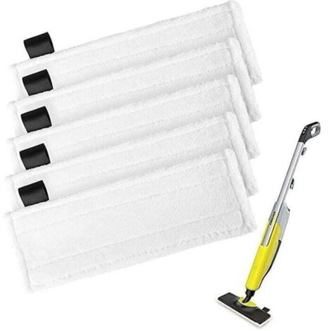 Set di 5 accessori per pulitori a vapore Kärcher con chiusura in velcro SC5 4 3 2 panni per mocio