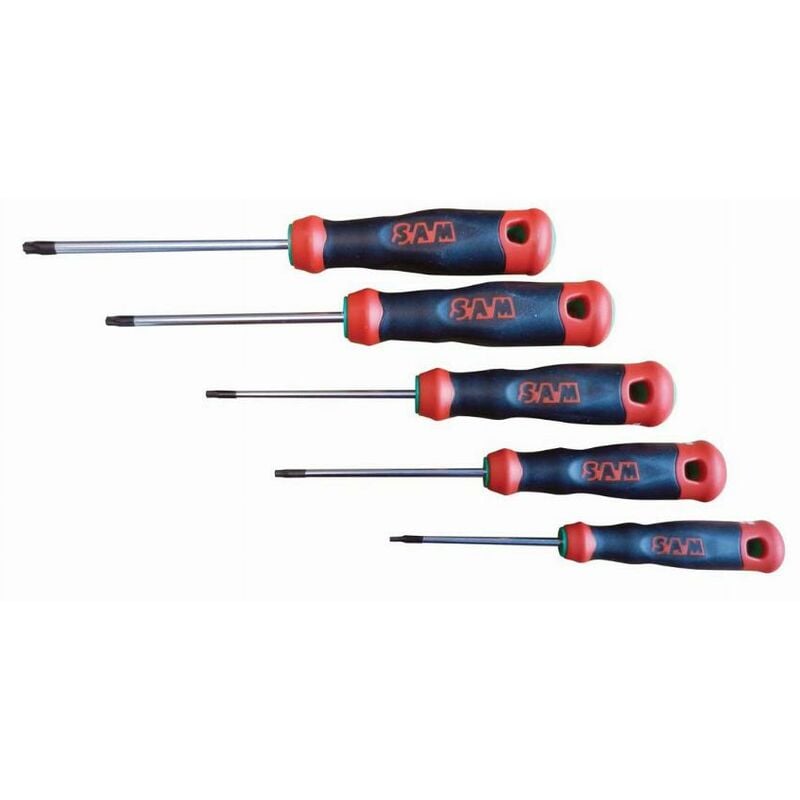 Sam Outillage - Set di 5 cacciaviti s1 resistorx