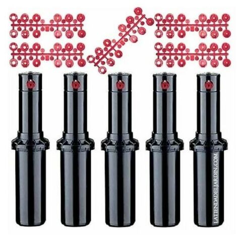 Set di 5 Irrigatore Hunter  PGP-ADJ 3/4'', portata da 4,9 a 14 m, angolo regolabile