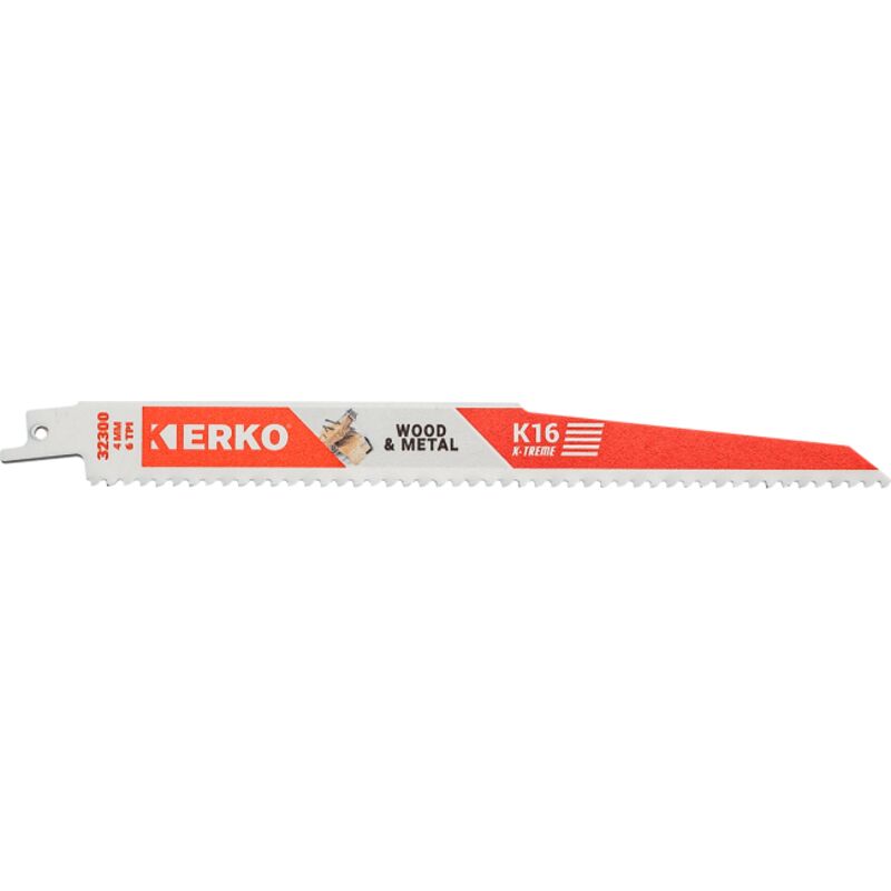 Lame di sega a nastro bi-metal per legno con chiodi, designazione 5 lame dentatura 6 TPI (4 mm), dimensioni 228 x 22 x 1,6 mm