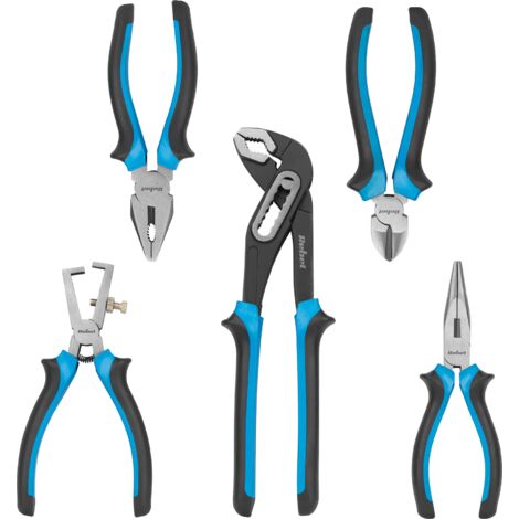 Set di 5 pinze combinate universali Rebel