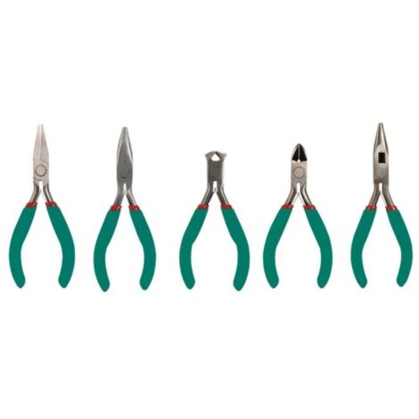 Set di 5 pinze di precisione