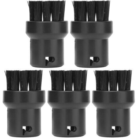 Set di 5 spazzole di ricambio nere per pulitore a vapore Karcher SC1 SC2 SC3 SC4 SC5
