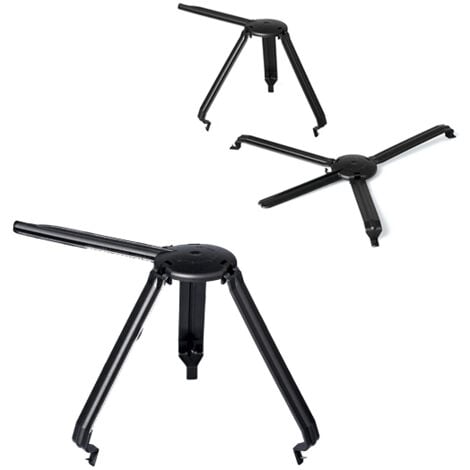 Set di 5 SPOTCLIP III H130MM - Copertura per downlight per faretti incassati con Ø 62-120 mm nero - HellermannTyton
