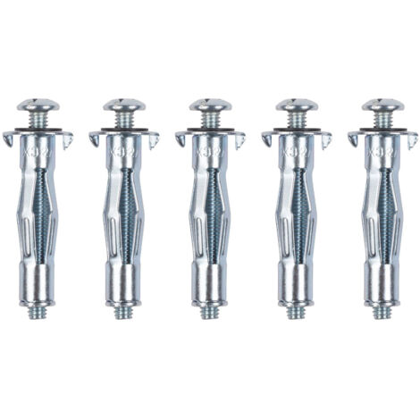 Set di 5 tasselli in metallo ad espansione Kreatorm4 x 32mm
