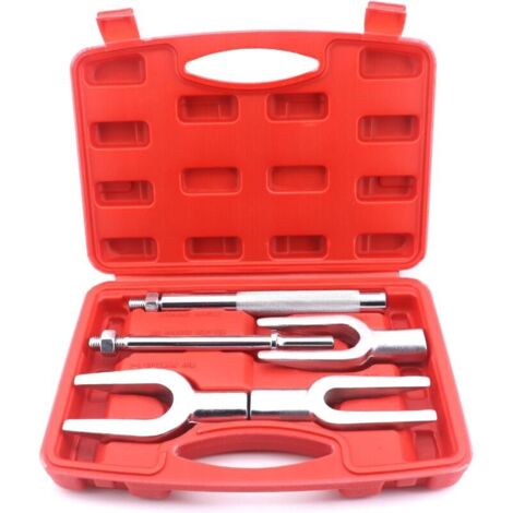 Set di 5 utensili per la separazione dei giunti sferici KZQ, estrattore per estremità del tirante, set per la rimozione dei giunti sferici per auto