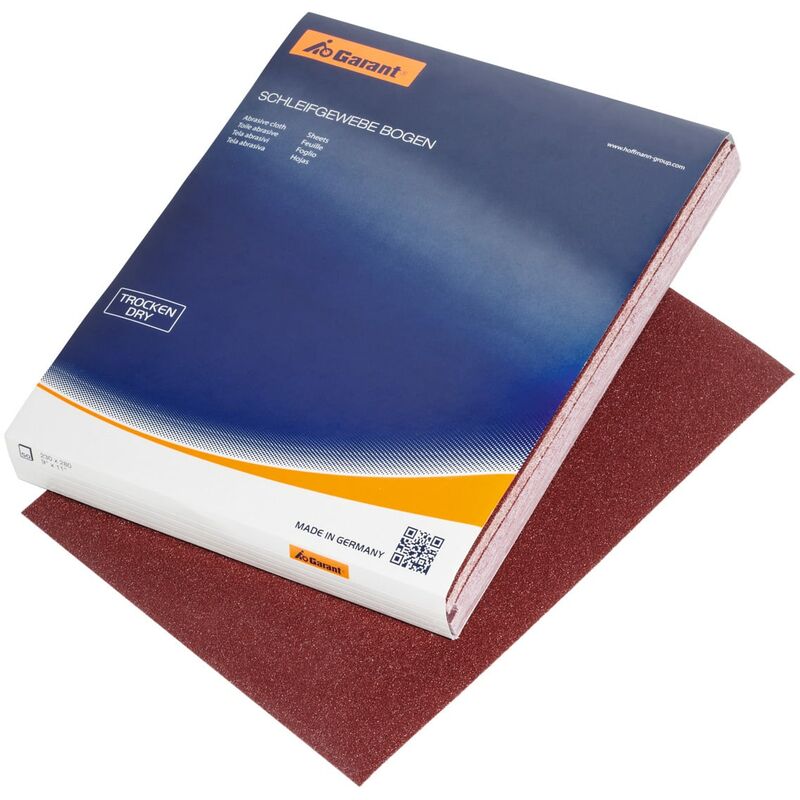 Set di 50 pezzi di tessuto abrasivo (a), robusto