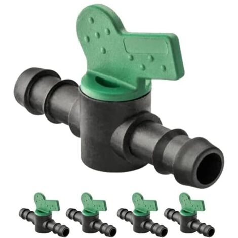 Set di 50 Valvola a goccia 16 mm. Valvola ondulata per irrigazione a goccia di alta qualità