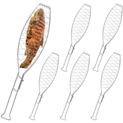 Set di 6 griglie per arrostire il pesce 8830302