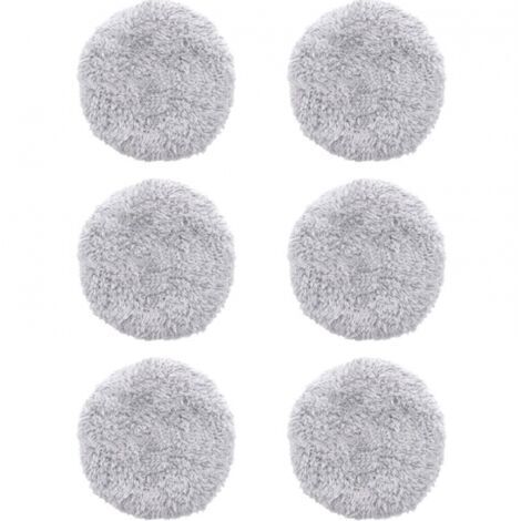 Set di 6 panni lavabili di ricambio per robot lavavetri HOBOT 168/188, panni in microfibra, accessori riutilizzabili, modello: Grigio