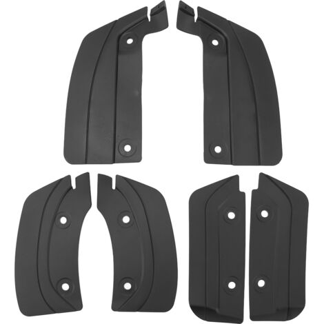 Set di 6 parafanghi per auto per Model 3, parafanghi in PVC a protezione completa, accessorio di ricambio ad alta flessibilità per Model 3 dal 2018 al 2023