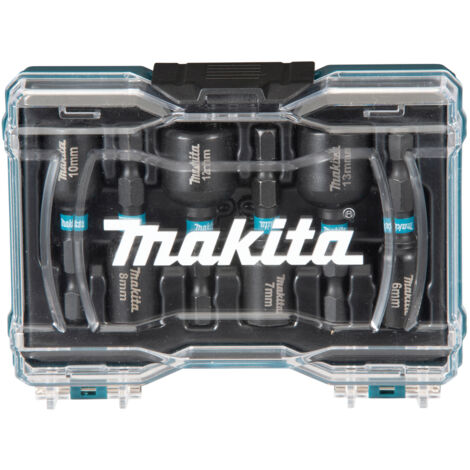 Set di 6 prese Impact BLACK - MAKITA - E-15768