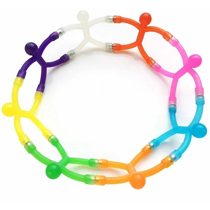 Set di 6 robusti ganci magnetici portachiavi con