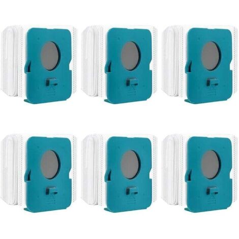 Set di 6 sacchetti per aspirapolvere Clean Station per Samsung Bespoke Jet VCA-ADB95, sacchetti di ricambio per aspirapolvere, accessori per aspirapolvere