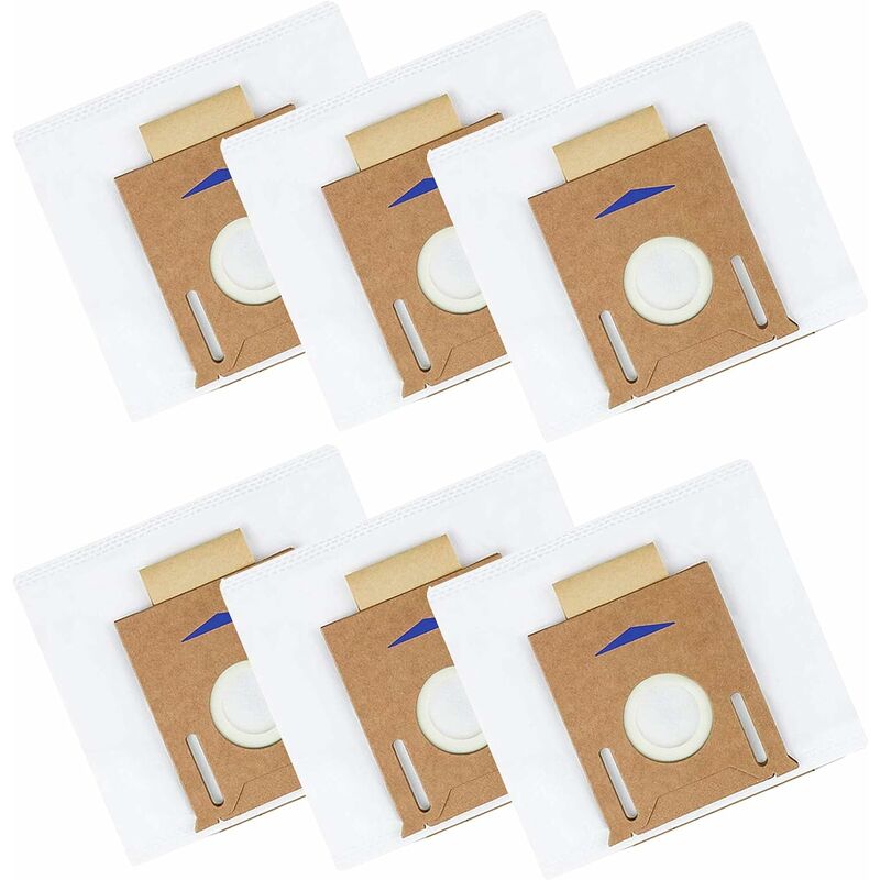 Set di 6 sacchetti per aspirapolvere Ecovacs per