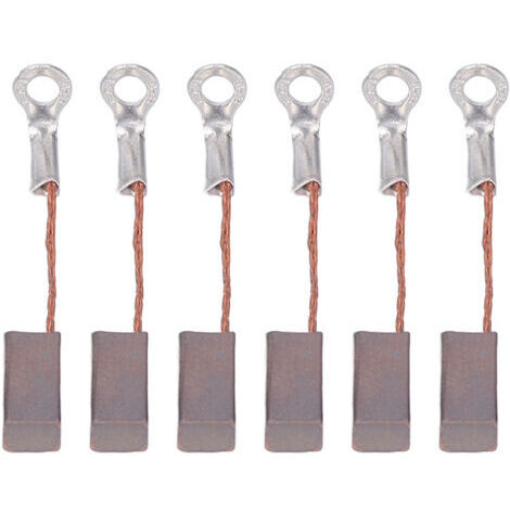 Set di 6 spazzole di carbone per motore di auto fuoristrada RC 540/550, ricambio da 35 mm