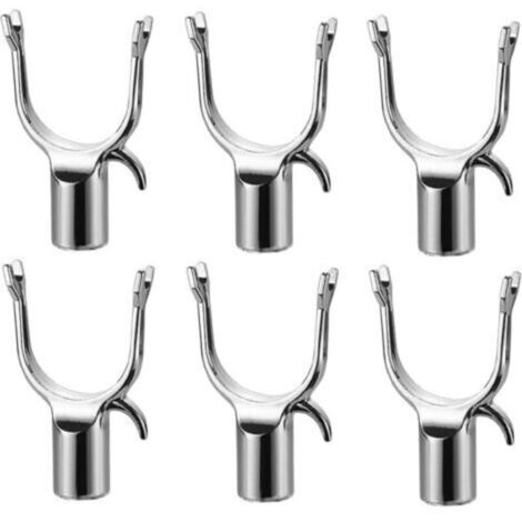 Set di 6 supporti per rami in lega di alluminio – Per alberi da frutto – Design multifunzionale per raddrizzare e innestare