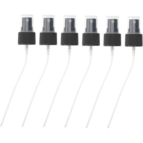 Set di 6 ugelli di ricambio per flaconi spray con cannuccia, compatibili con flaconi da 10 a 300 ml, accessori per flaconi spray.