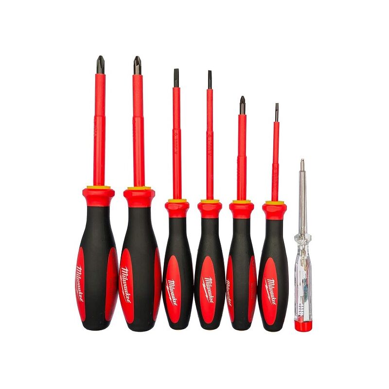 Giravite - Cacciaviti Isolati 1000 V - SET 7 Pezzi - 4932464067
