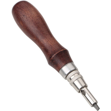 Set di 7 strumenti regolabili per scanalatura e cucitura per la lavorazione della pelle, scanalatore, piegatore e cucito per lavori in pelle.
