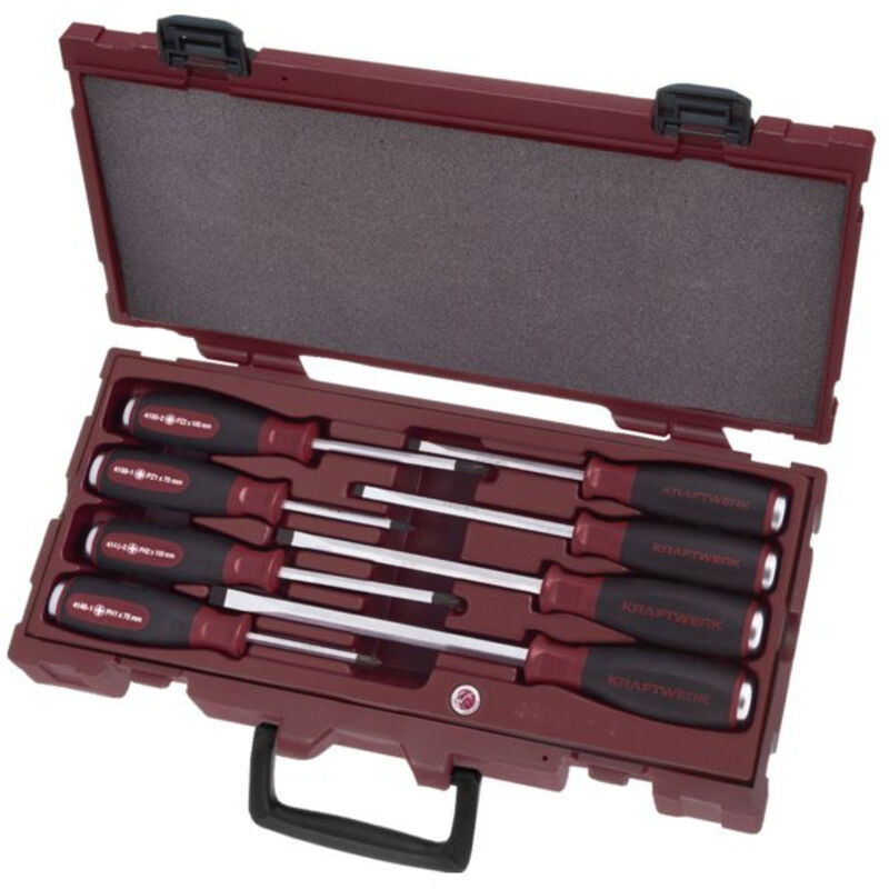 Set di 8 cacciaviti a percussione