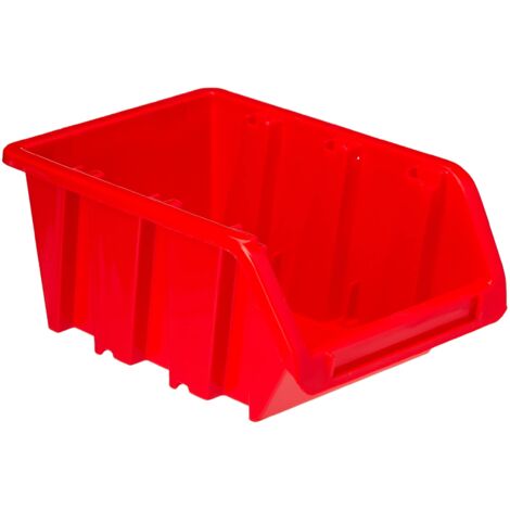 Set di 8 cassette impilabili,  misure 165 x 105 x 75 mm silverline per utensili