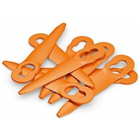Set di 8 coltelli PolyCut arancioni