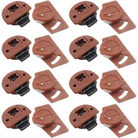 Set di 8 coppie di rulli silenziosi per porte scorrevoli e mobili
