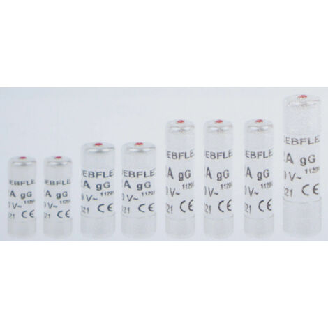 Set di 8 fusibili con indicatori luminosi