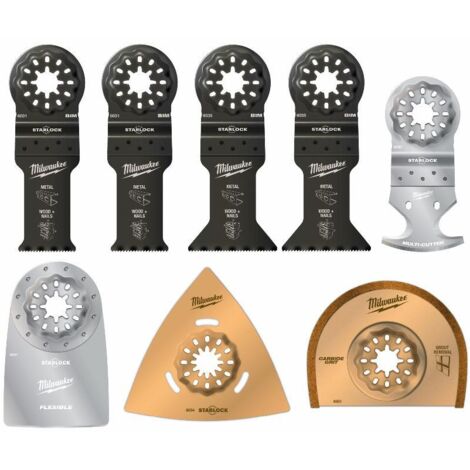 Set di 8 lame multitool MILWAUKEE Renovation - 48906088