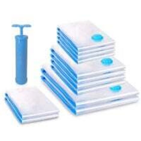 Set di 8 sacchetti sottovuoto con 1 pompa