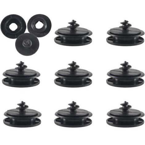 Set di 8 supporti per tappetini auto, clip antiscivolo universali per molti tipi di veicoli