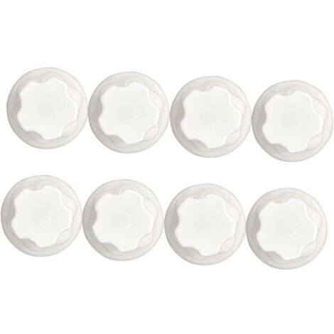 Set di 8 ventose per tartarughe, supporti per piattaforme per acquari, fissaggi robusti e stabili per rettili e animali acquatici.