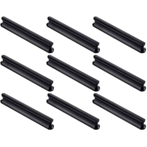 Set di 9 maniglie per ante di mobili da cucina, lunghe 120 mm (foro centrale 96 mm), maniglie per cassetti da cucina, maniglie per ante di mobili, maniglie per ante di credenze