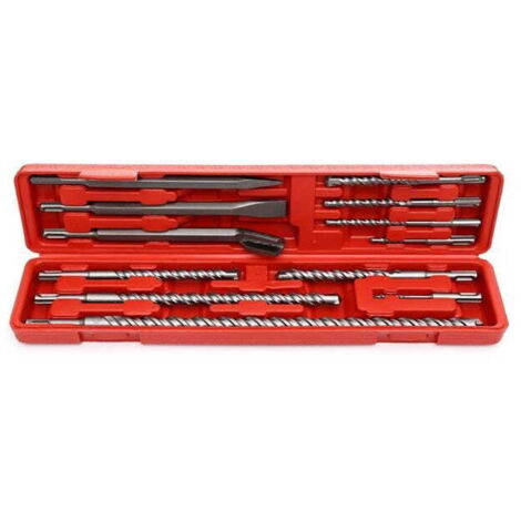 Set di 9 punte S4 + 3 scalpelli SDS+ KD10206