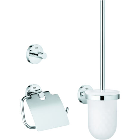 Set di accessori 3 in 1 Essentials Cromato GROHE 40407001