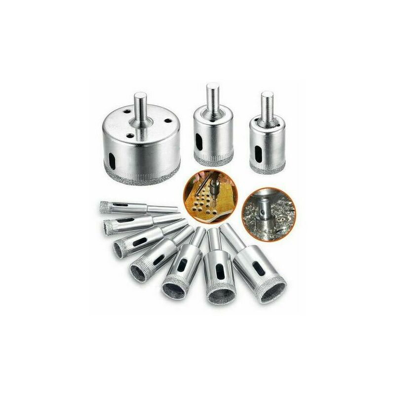 Set di accessori per sega a tazza con punta