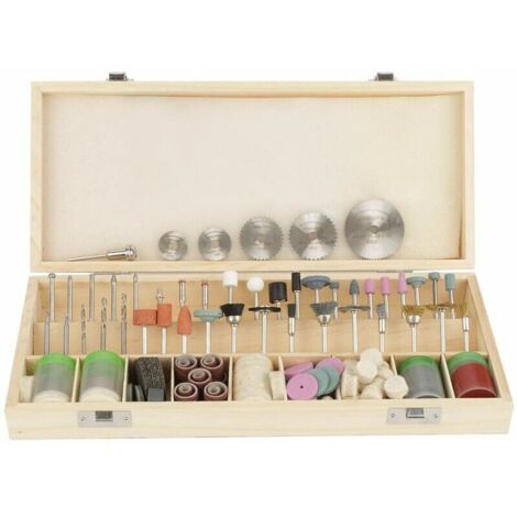 Set di accessori per utensili rotanti, 242 pezzi di accessori per utensili rotanti per taglio, levigatura e lucidatura fai da te